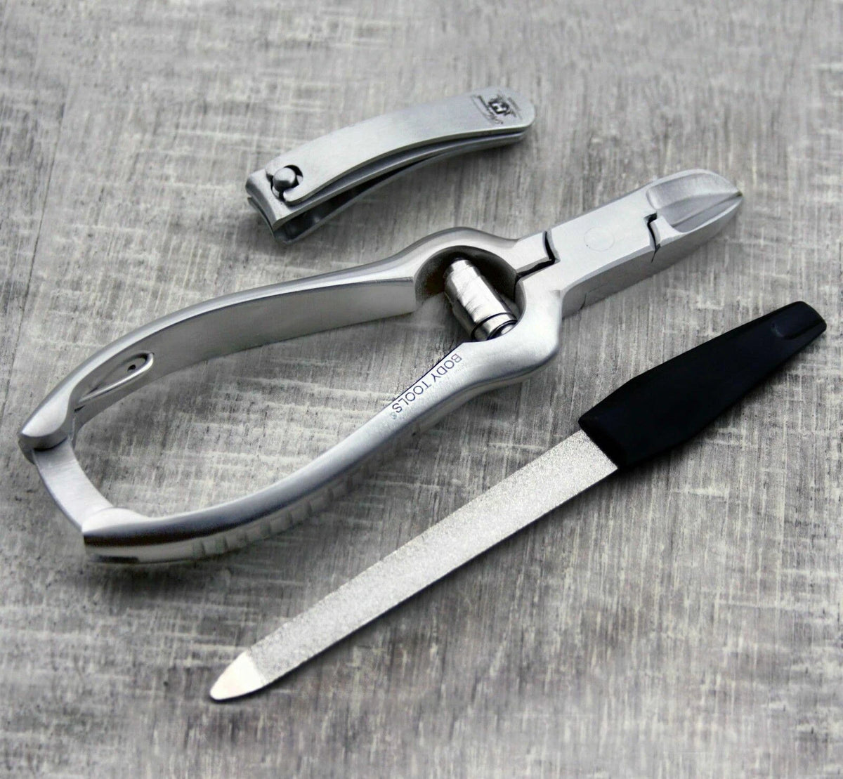 Professional Nail Clipper & Toenail Cutter Set with Nail File - HARYALI LONDON