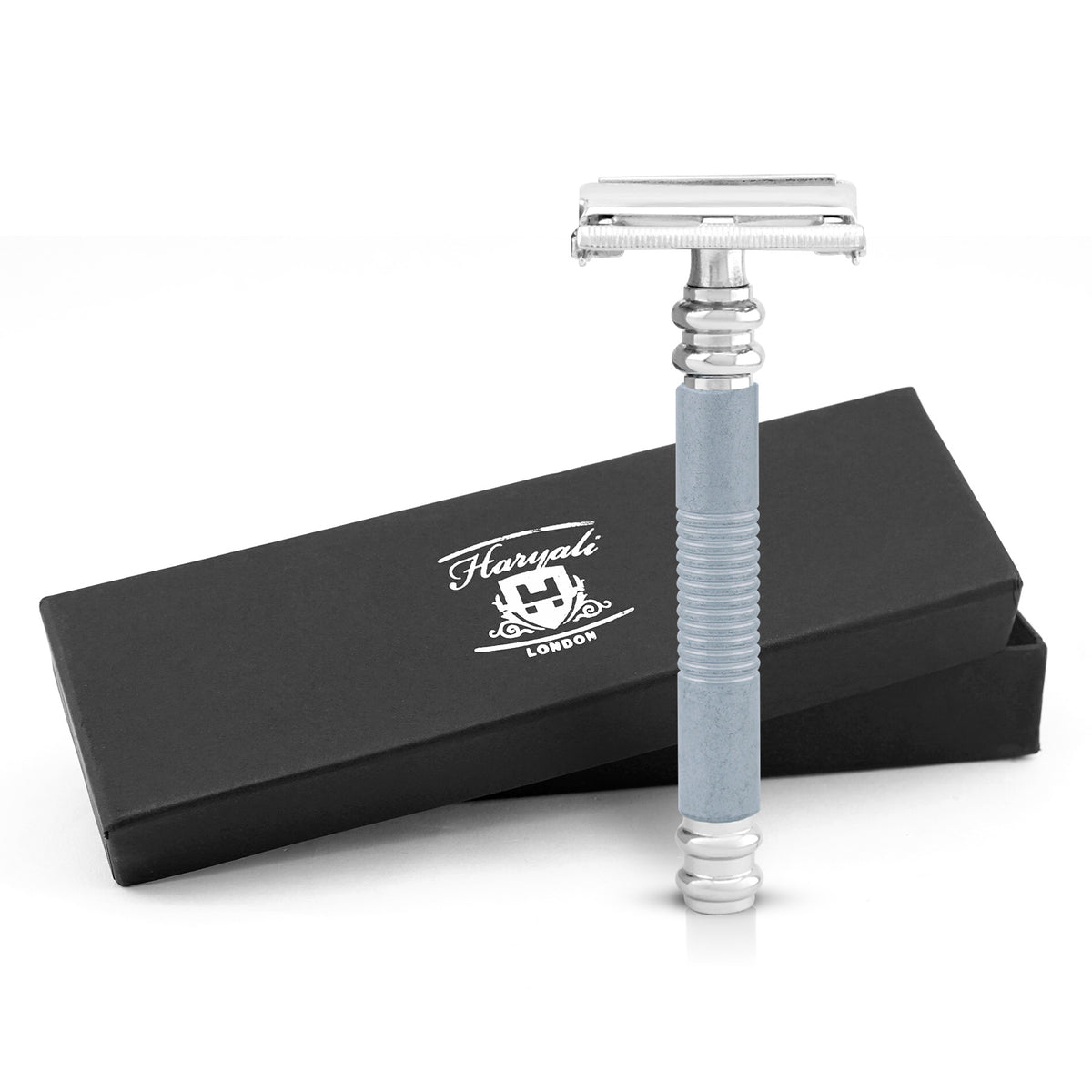Butterfly Safety Razor Grey - HARYALI LONDON