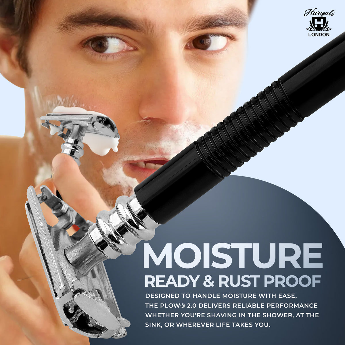 Butterfly Safety Razor Black - HARYALI LONDON