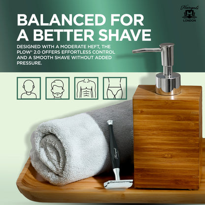 Haryali's Tandoori Safety Razor - Black - HARYALI LONDON