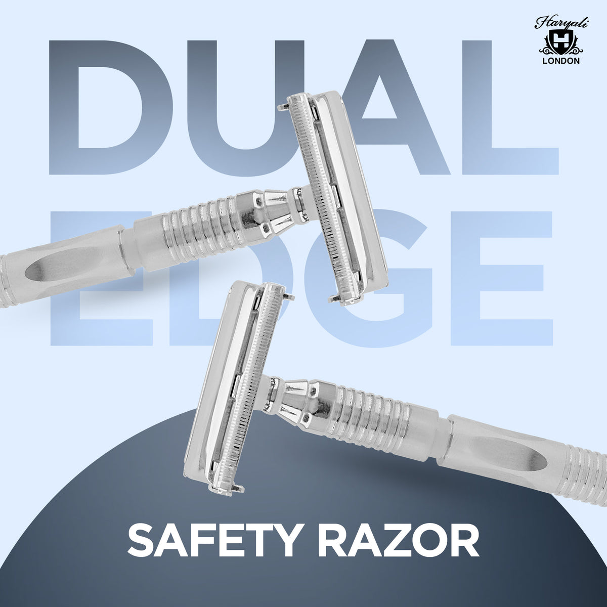 Butterfly Safety Razor Stainless Steel Cross-stitch - HARYALI LONDON