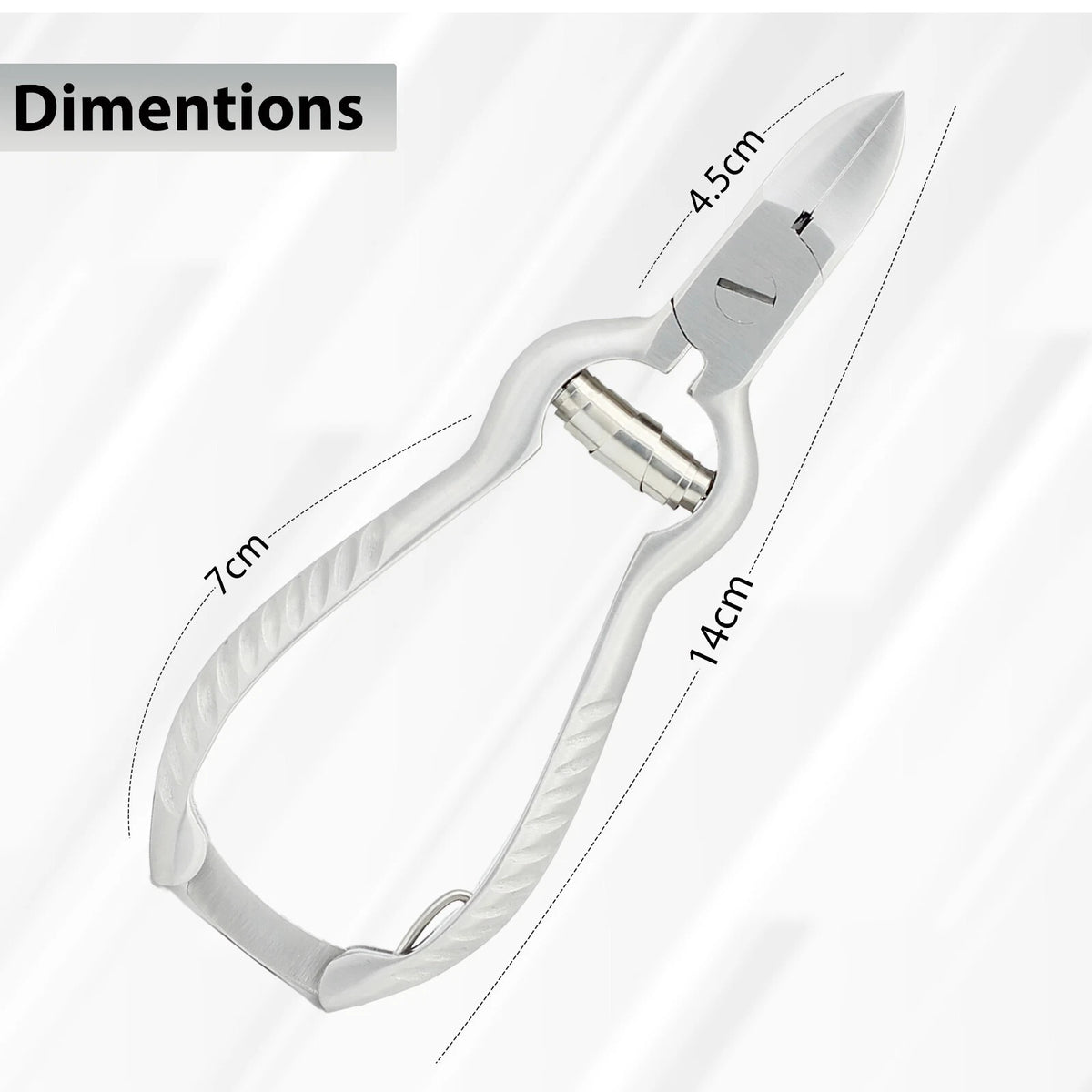 Premium Nail Nipper Toenail Clipper Salon Quality Tool - HARYALI LONDON
