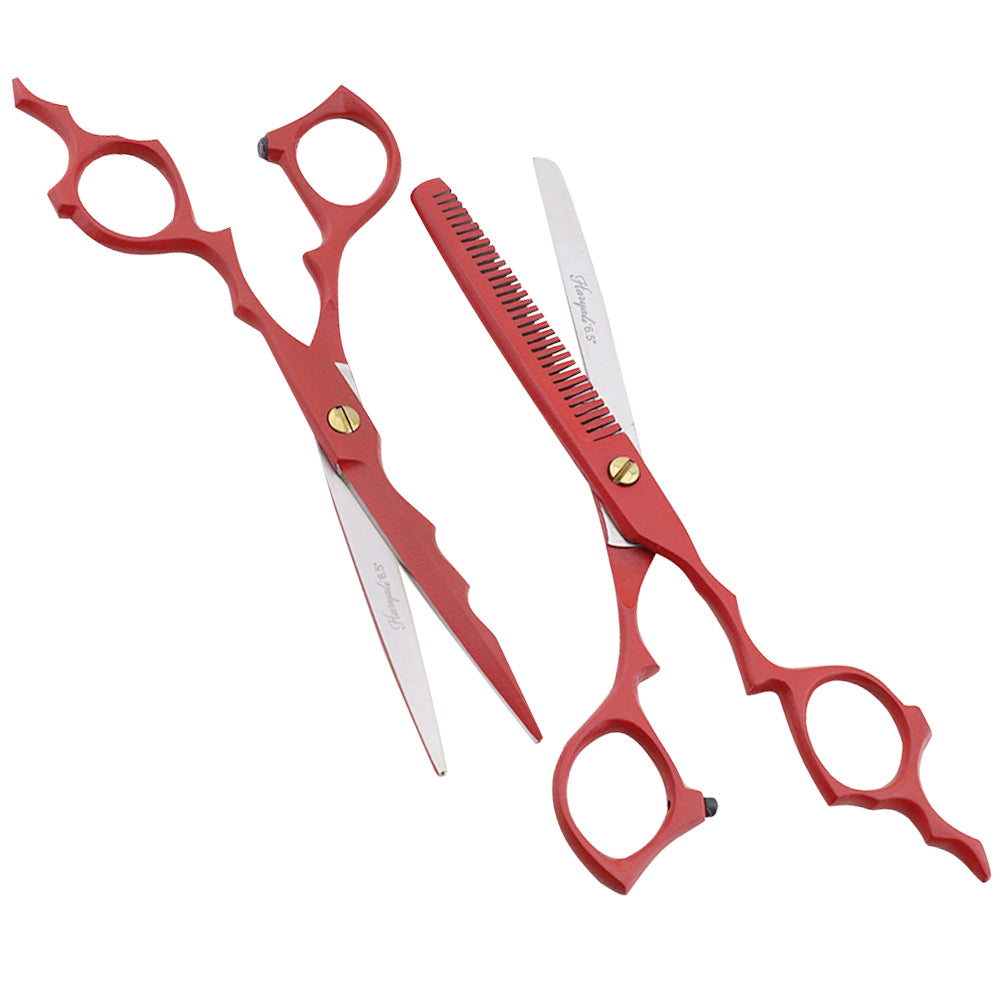 Matrood 6,5 Inch Kappersschaar & Uitdunschaar Set