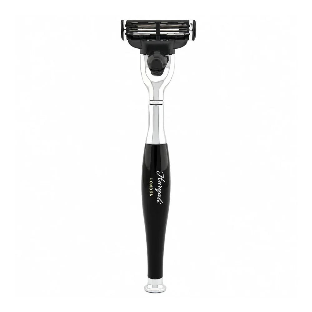 Tandoori 3-Blade Razor for Men & Women in Black & Ivory