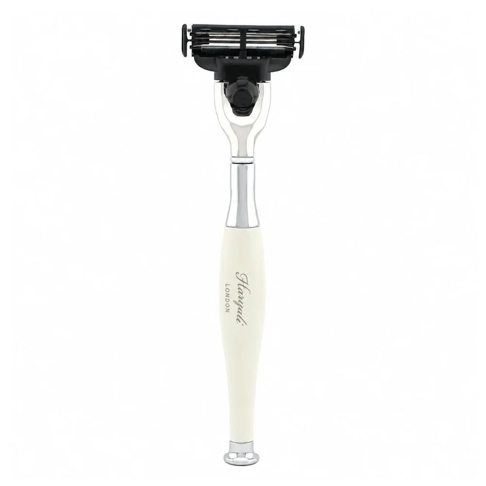 Tandoori 3-Blade Razor for Men & Women in Black & Ivory