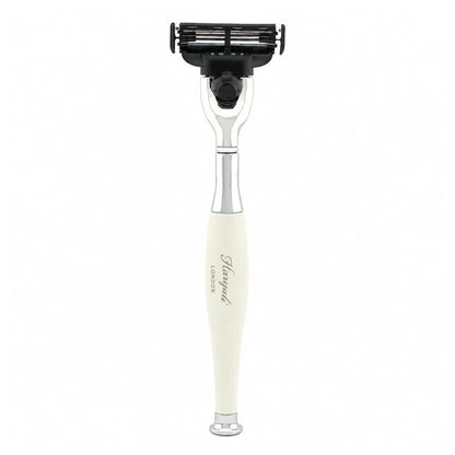 Tandoori 3-Blade Razor for Men & Women in Black & Ivory