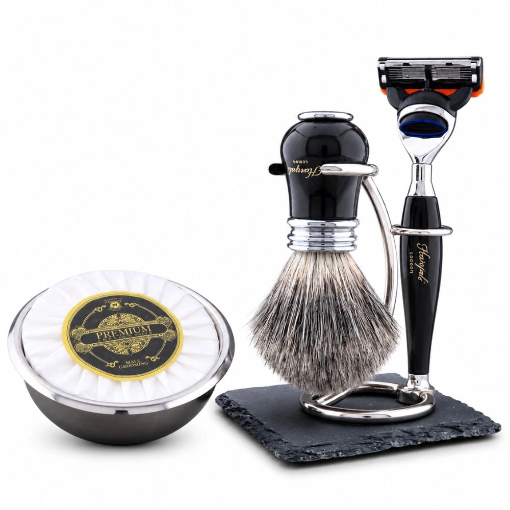 Haryali's Lille Assortiment Super Badger Scheerset