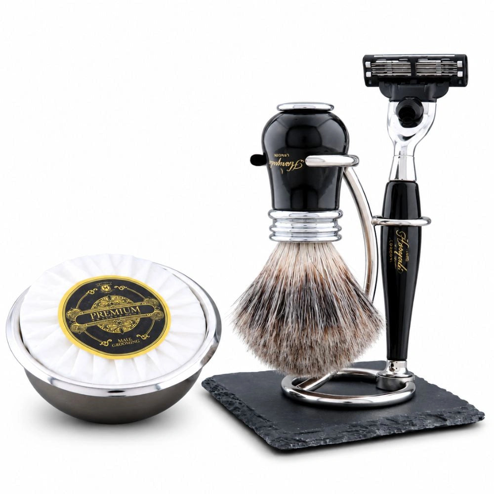 Haryali's Lille Assortiment Super Badger Scheerset