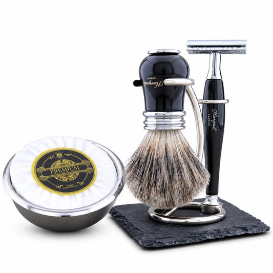 Haryali's Lille Assortiment Super Badger Scheerset