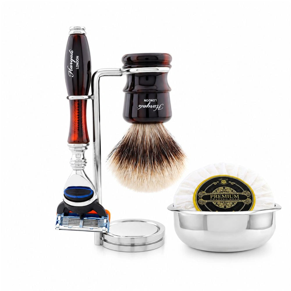 Haryali's Lincoln Range Scheerkwast van Silvertip Dassehaar