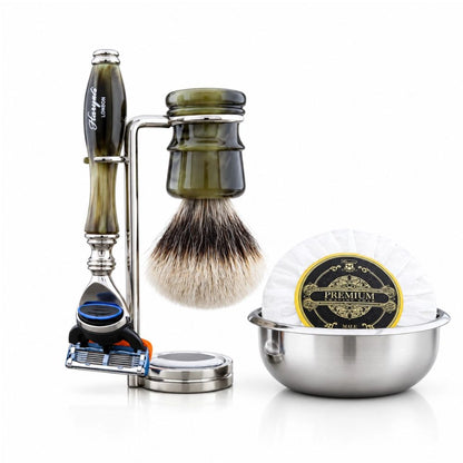 Haryali's Lincoln Range Scheerkwast van Silvertip Dassehaar