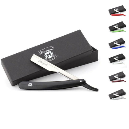 Nali Plastic Handle Cut Throat Razor with Replaceable Blade