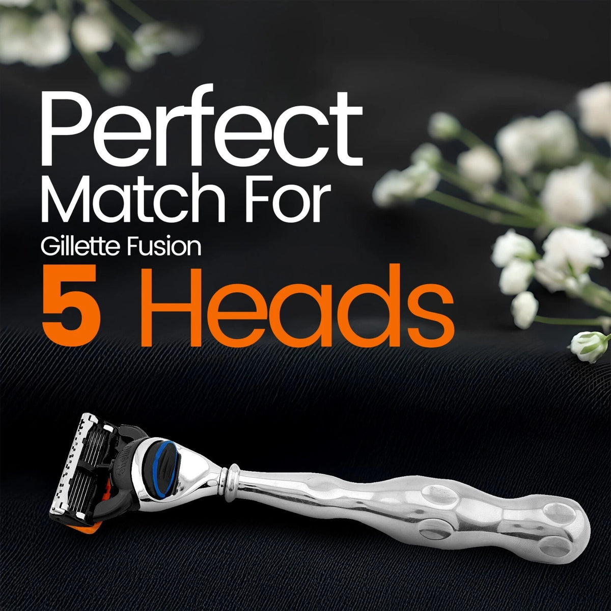 5 Blade Razor Stainless Steel Vase Shape - HARYALI LONDON