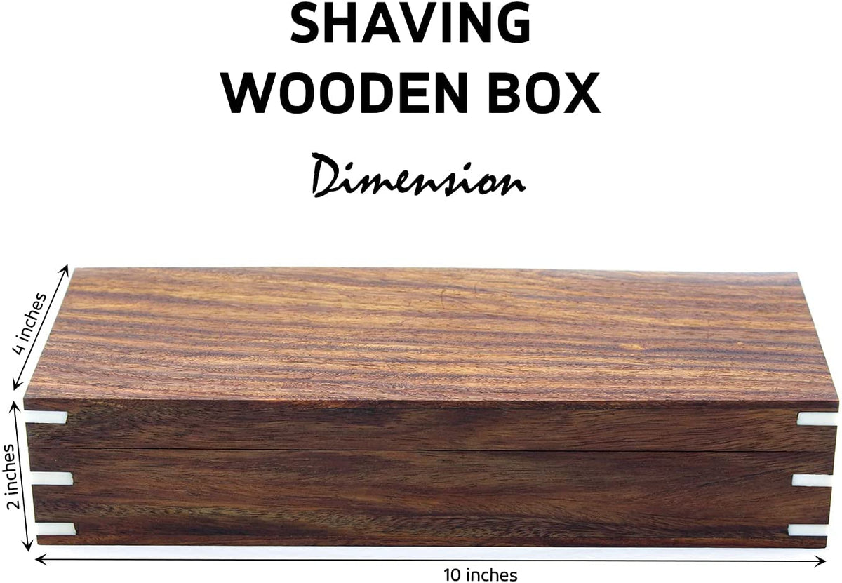 Haryali's Wooden Straight Edge Razor Kit